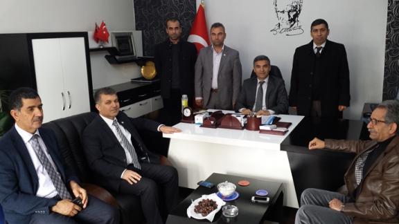 MTDF Başkanı Mehmet Şerif ÖTER Müdürlüğümüze Nezaket Ziyaretinde Bulundu  