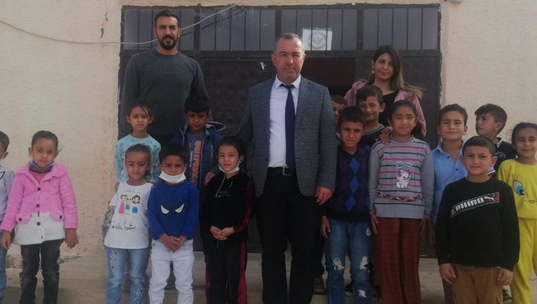 Kızıltepe İlçe Milli Eğitim Şube Müdürü Sn. Hüseyin METE Gürmeşe, Doğanlı ve Yurderi İlkokulunu ziyaret etti.