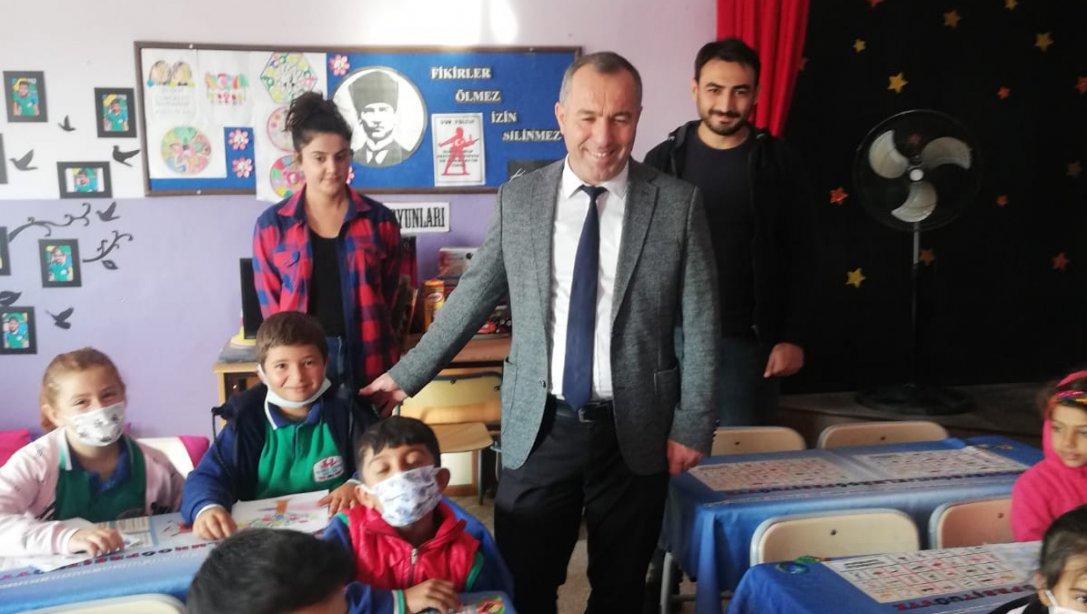 Kızıltepe İlçe Milli Eğitim Şube Müdürü Sn. Hüseyin METE Akça, Yalınkılıç, Demet ve Kalaycık İlkokulunu ziyaret etti.