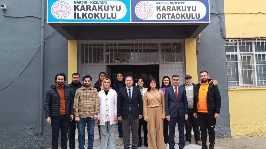İlçe Milli Eğitim Müdürümüz Abdulkadir GÜMÜŞ Karakuyu İlk/Ortaokulunu Ziyaret Etti