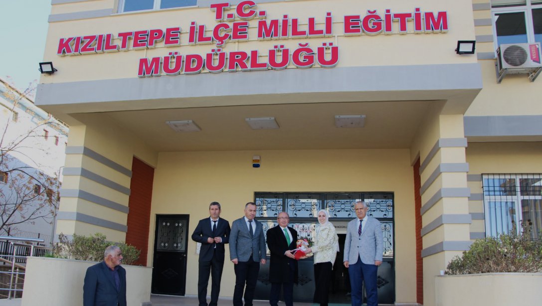 Kızıltepe İlçe Milli Eğitim Müdürü olarak atanan Sayın Ahmet BİLEN 03/01/2022 tarihi itibariyle görevine başlamıştır