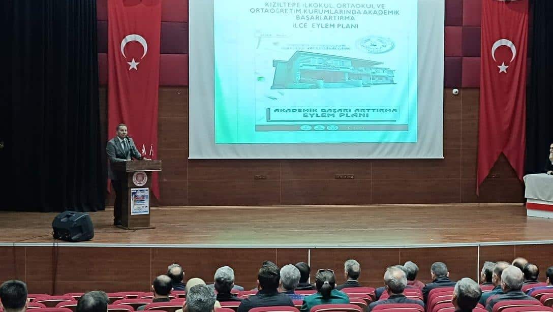 İlçemizde Akademik Başarıyı Artırma Eylem Planı Toplantısı Düzenlendi